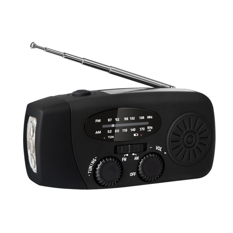 Radio d’Urgence Solaire Portable Multifonction