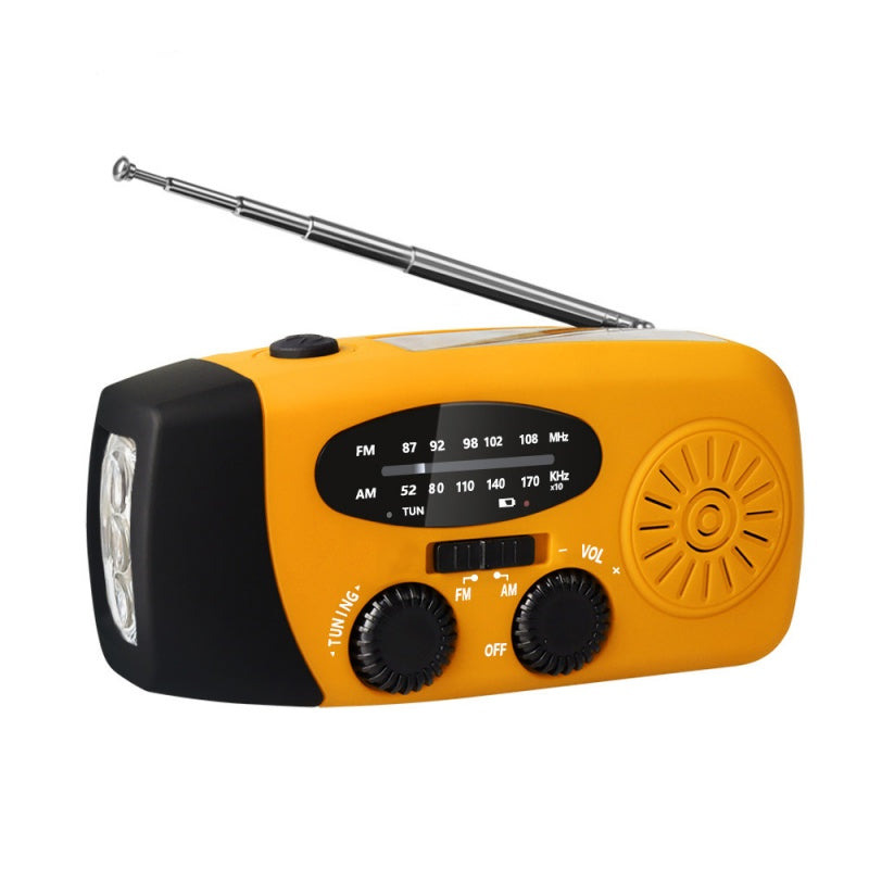 Radio d’Urgence Solaire Portable Multifonction