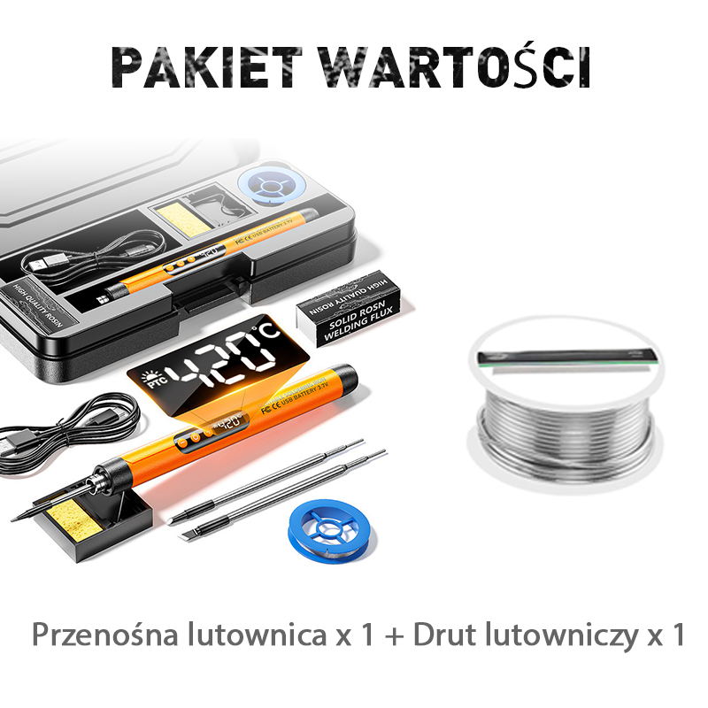 Fer à souder USB portable, rechargeable