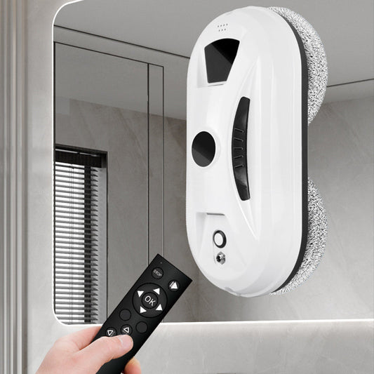 💎 Jusqu'à 63% de réduction ! 💎 Robot Nettoyeur de Vitres Intelligent et Automatique – AI Path, Double Balais Rotatifs & 20 Min UPS 🚀✨