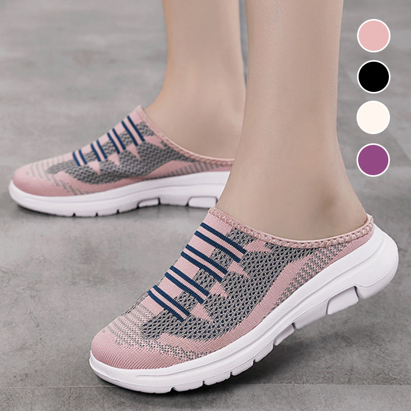 Mules fermées confortables et respirantes