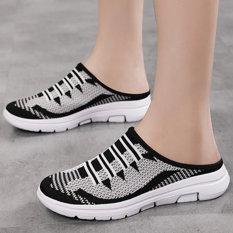 Mules fermées confortables et respirantes