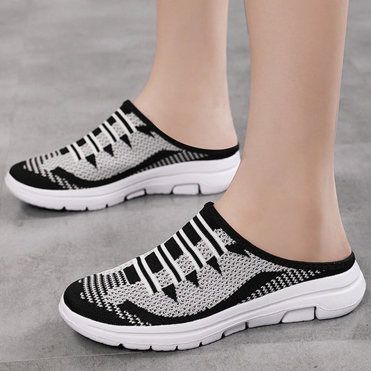 Mules fermées confortables et respirantes