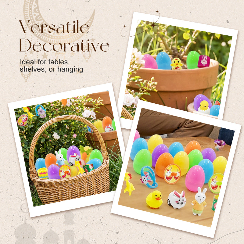 24 œufs de Pâques pré-remplis