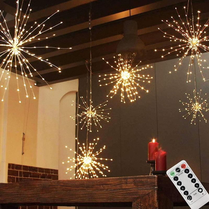 🥳VENTE EXCEPTIONNELLE 2026🥳💞Plus de 50 000 unités vendues !❤️ 50 % de réduction ! Guirlandes lumineuses solaires effet feu d'artifice pour jardin et fêtes