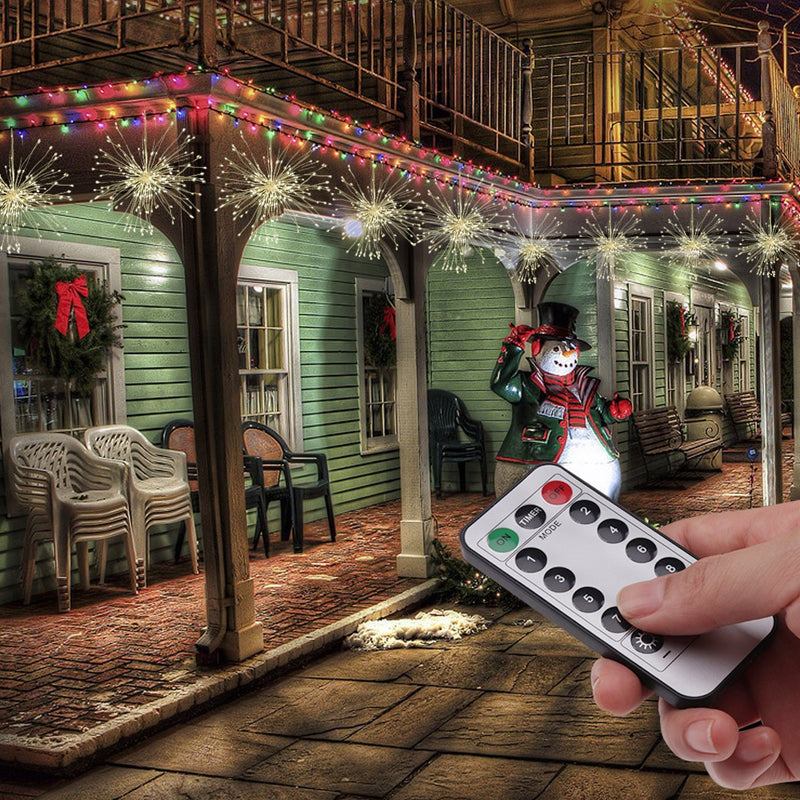 🥳VENTE EXCEPTIONNELLE 2026🥳💞Plus de 50 000 unités vendues !❤️ 50 % de réduction ! Guirlandes lumineuses solaires effet feu d'artifice pour jardin et fêtes