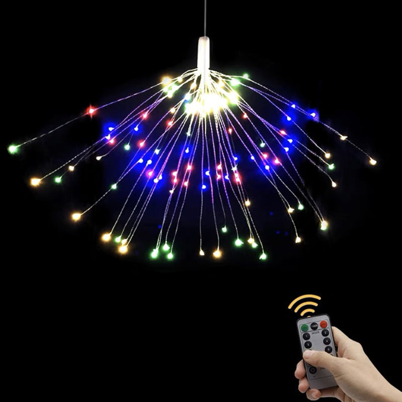 🥳VENTE EXCEPTIONNELLE 2026🥳💞Plus de 50 000 unités vendues !❤️ 50 % de réduction ! Guirlandes lumineuses solaires effet feu d'artifice pour jardin et fêtes