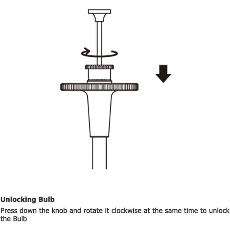 Déclencheur mécanique à câble avec verrouillage Bulb
