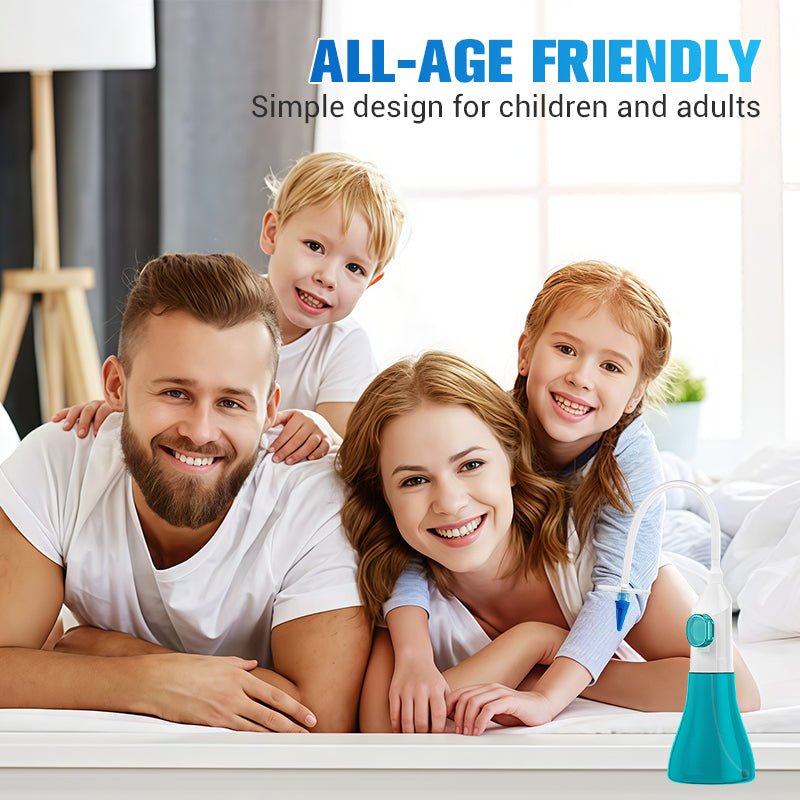 💎 50% DE RÉDUCTION ! 💎 Système Manuel d’Irrigation Auriculaire – Nettoyage en Douceur, 5 Jets & Embouts Sécurisés 🧼👂