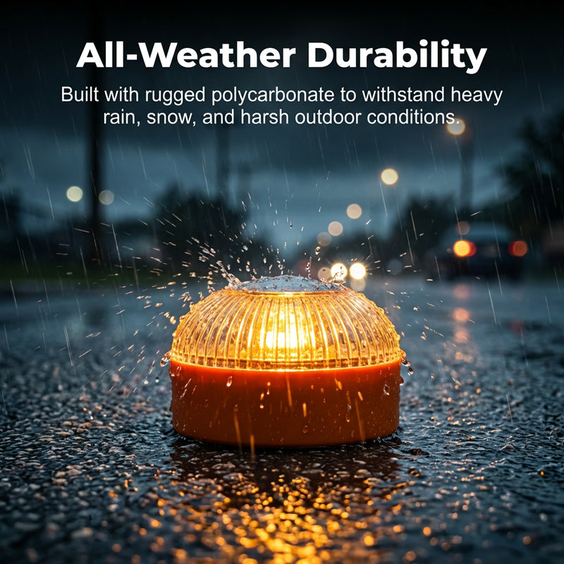 ⏳Spécial à durée limitée⏰Lampe d'avertissement d'urgence LED magnétique🚗✨