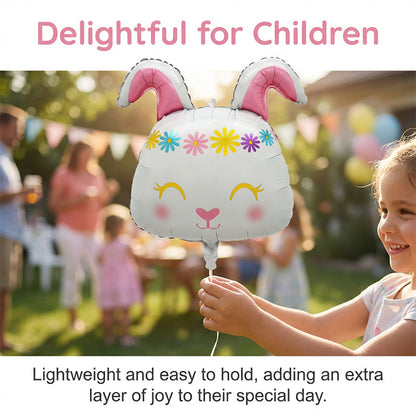 Ballons en aluminium à l'effigie d'animaux de Pâques 🎉 Rendez vos Pâques inoubliables ! 🐰🌸