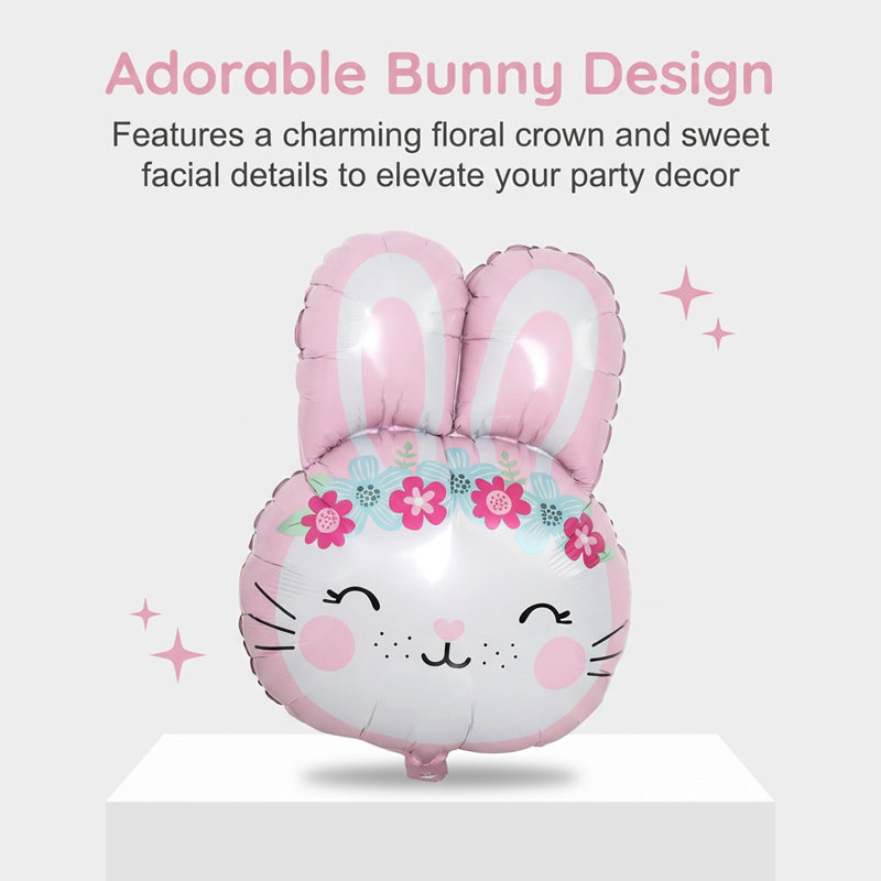 Ballons en aluminium à l'effigie d'animaux de Pâques 🎉 Rendez vos Pâques inoubliables ! 🐰🌸