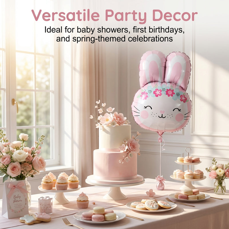 Ballons en aluminium à l'effigie d'animaux de Pâques 🎉 Rendez vos Pâques inoubliables ! 🐰🌸