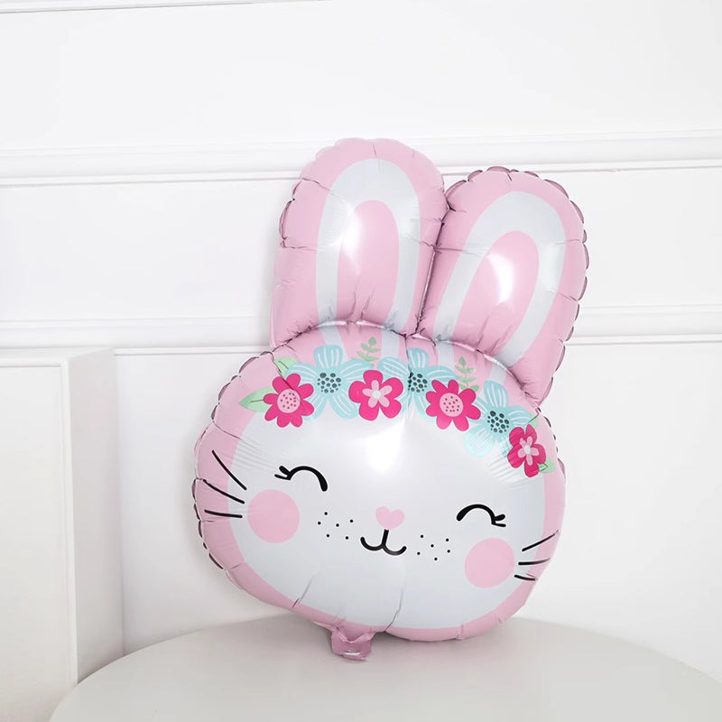 Ballons en aluminium à l'effigie d'animaux de Pâques 🎉 Rendez vos Pâques inoubliables ! 🐰🌸