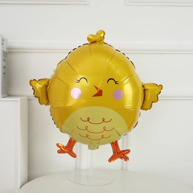 Ballons en aluminium à l'effigie d'animaux de Pâques 🎉 Rendez vos Pâques inoubliables ! 🐰🌸