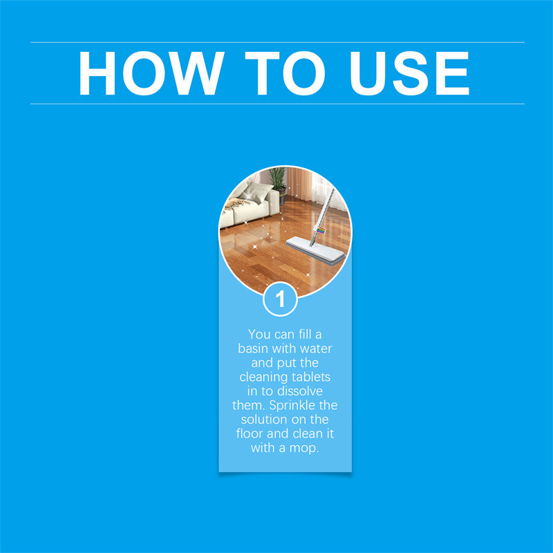 🧼 ACHETEZ 2, OBTENEZ 1 GRATUIT! ✨ Comprimés Effervescents pour le Nettoyage des Sols – Dissolvants, Frais & Efficaces sur Toutes Surfaces 🧹