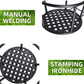 Nouveau Paniers suspendus support de Pot de fleur plus épais et plus robuste