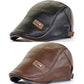 Vente chaude de vacances à 40 % de réduction - Béret en cuir nouvelle mode