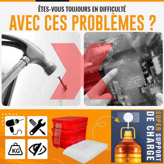 Ruban adhésif double-face multifonctionnel et réutilisable（ACHETEZ 1 ET RECEVEZ 1 GRATUIT）