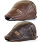 Vente chaude de vacances à 40 % de réduction - Béret en cuir nouvelle mode