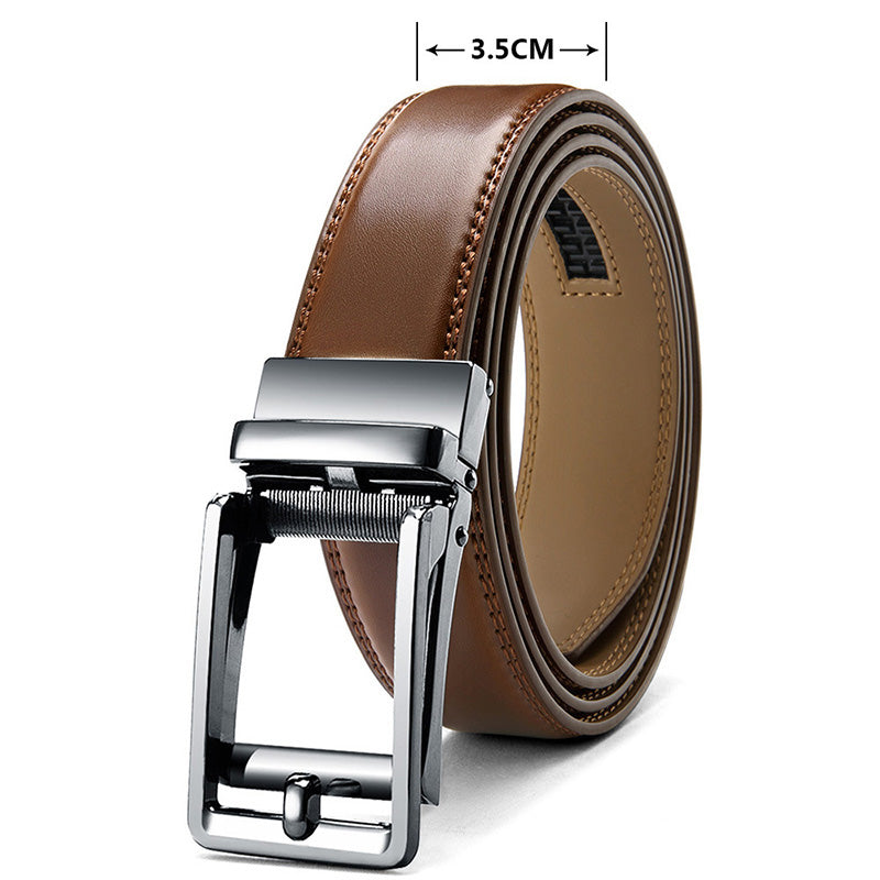 Ceinture ajustable classique sans trous pour hommes