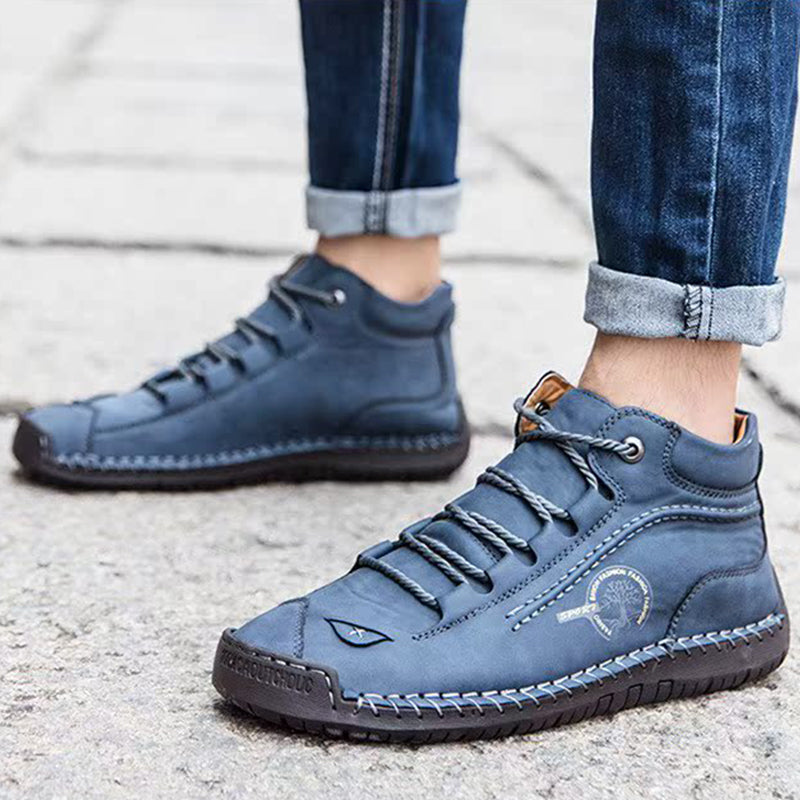🔥Dernier jour, prix super bas🔥【 Fait à la main 】Chaussures d'extérieur en cuir véritable