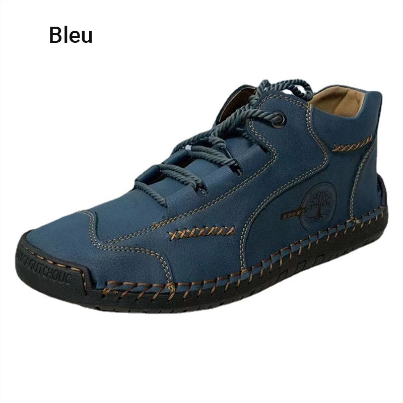 🔥Dernier jour, prix super bas🔥【 Fait à la main 】Chaussures d'extérieur en cuir véritable