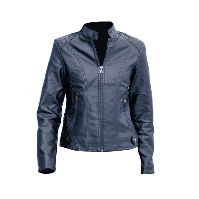 Veste en Cuir Élégante et Unique pour Femmes